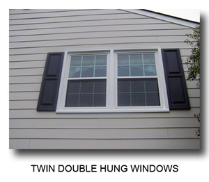 Picture of Twin Double Hung Window